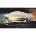 Taylor Acrylic Coated Polyester Gray Hot Shot Fabric BoatGuard Boat Cover w S 70202